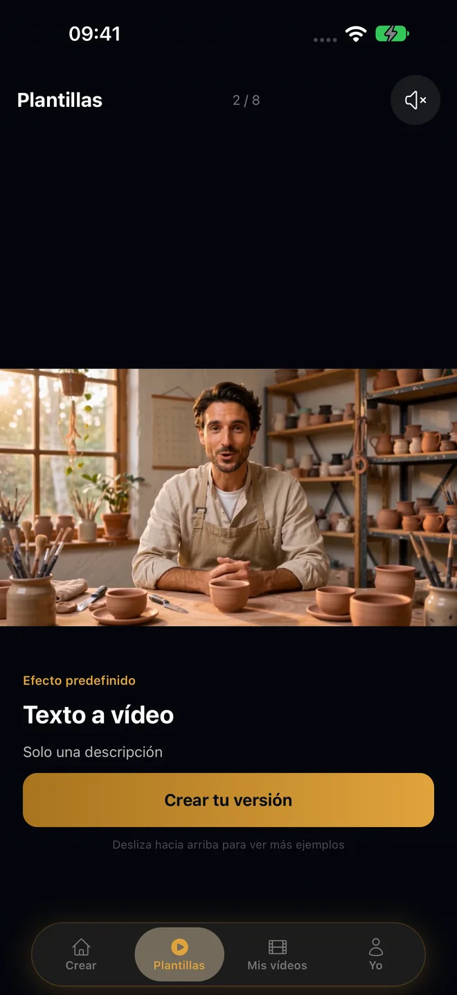 Crear vídeo desde texto