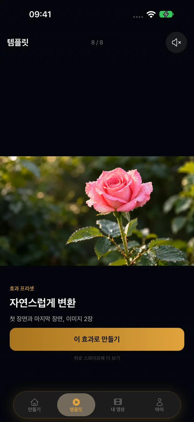 효과 미리보기